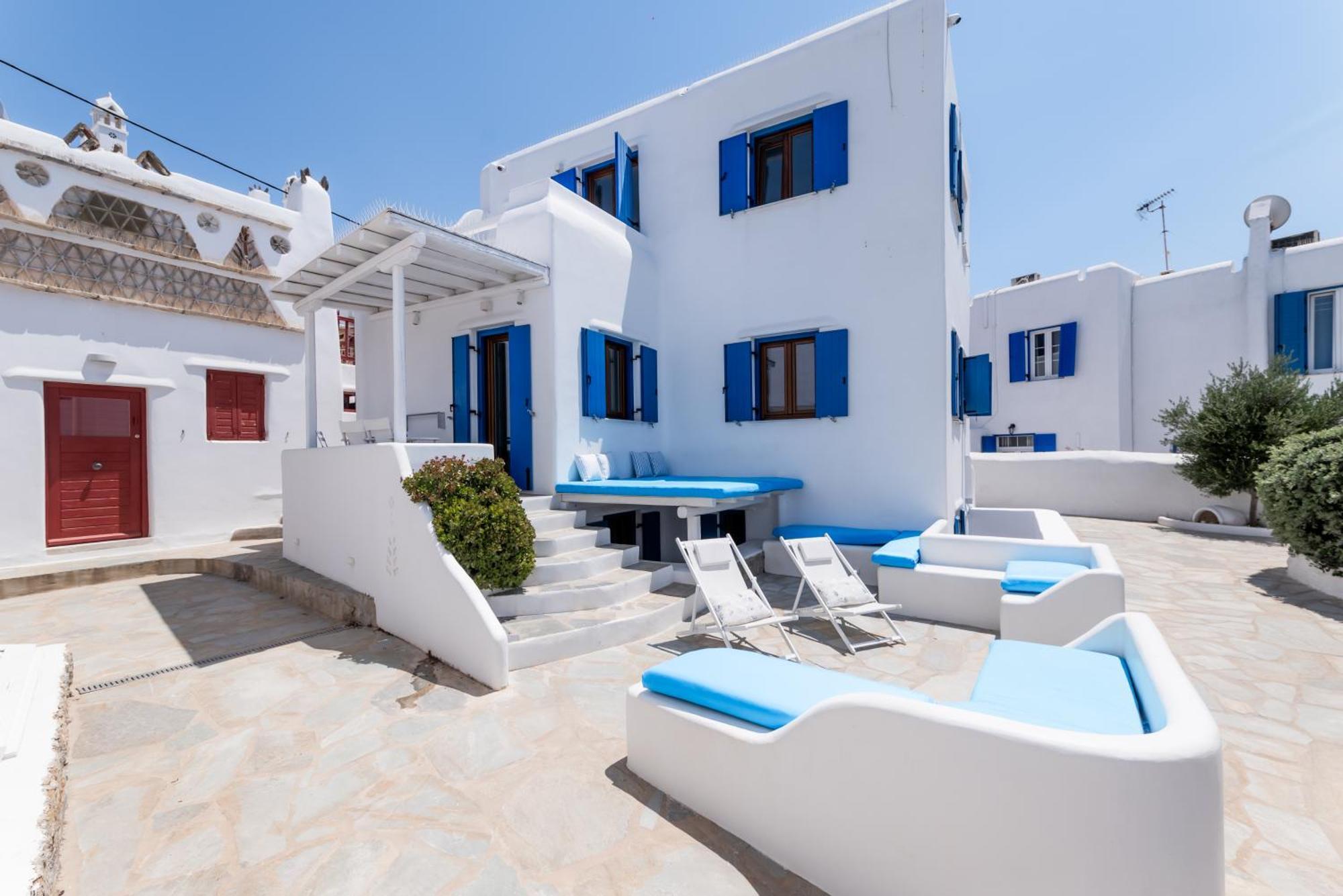 Olive Tree & Capari Mykonos Town Homes & Apartments With Pool! Exterior foto
