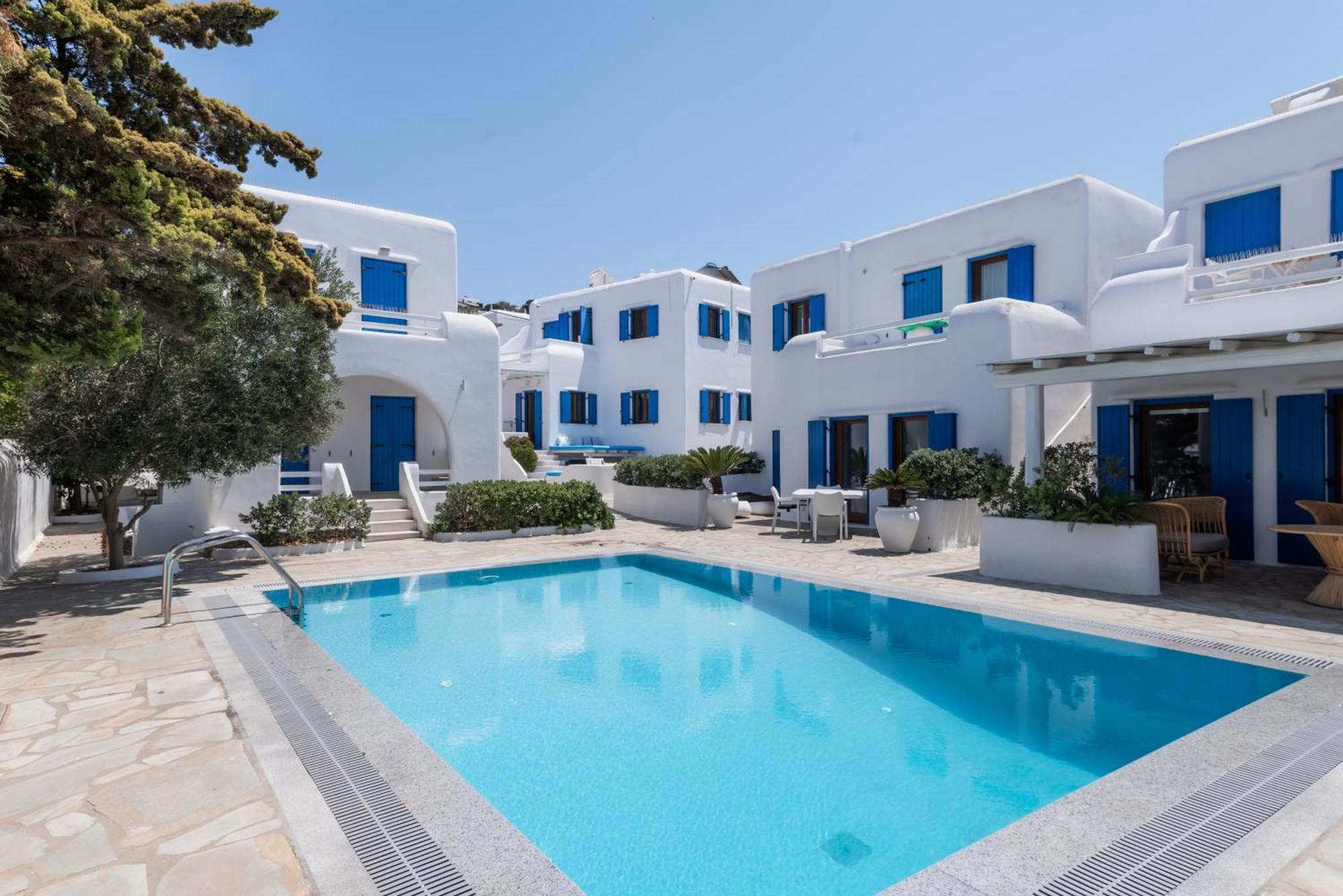 Olive Tree & Capari Mykonos Town Homes & Apartments With Pool! Exterior foto